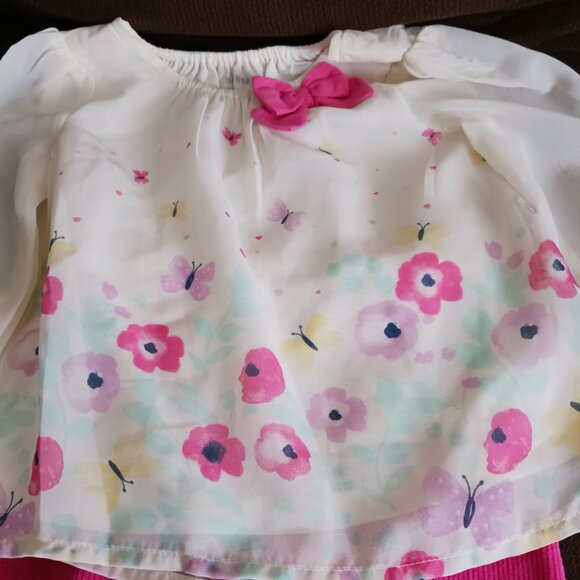 2 Tops, Matching Leggings  Size 12 Mo. - Picture 4 of 15